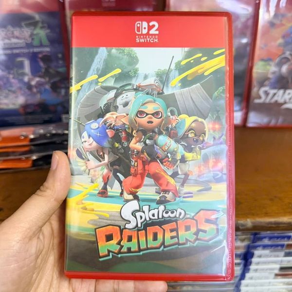 Game Nintendo Switch 2 cũ Splatoon Raiders