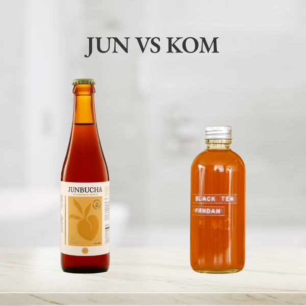Junbucha và Kombucha: Khác biệt dinh dưỡng và lợi ích sức khỏe