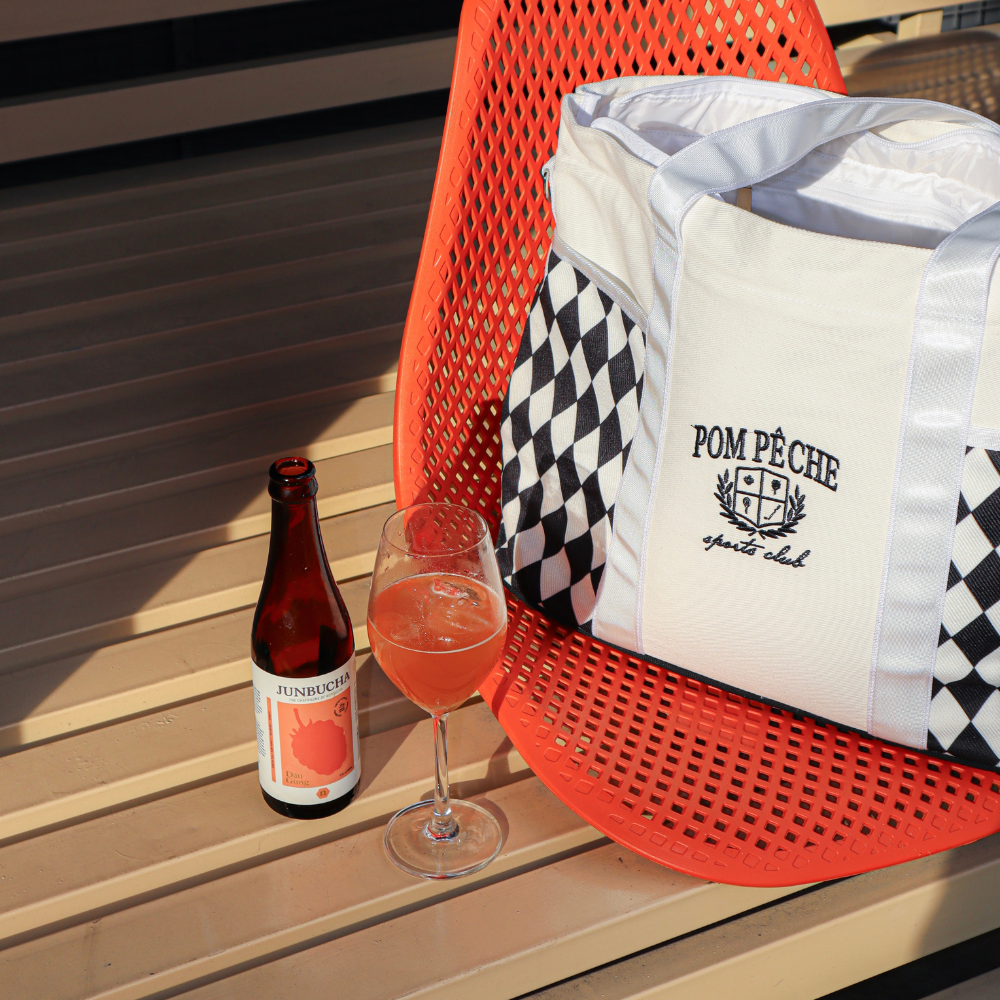 Necta x Pom Pêche - Sip the wellness, move in style.
