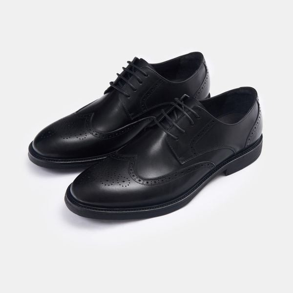 Giày da nam màu đen VITIMEX