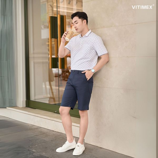 Áo Polo Regular Họa Tiết Mang Đến Tinh Thần Mới Mẻ