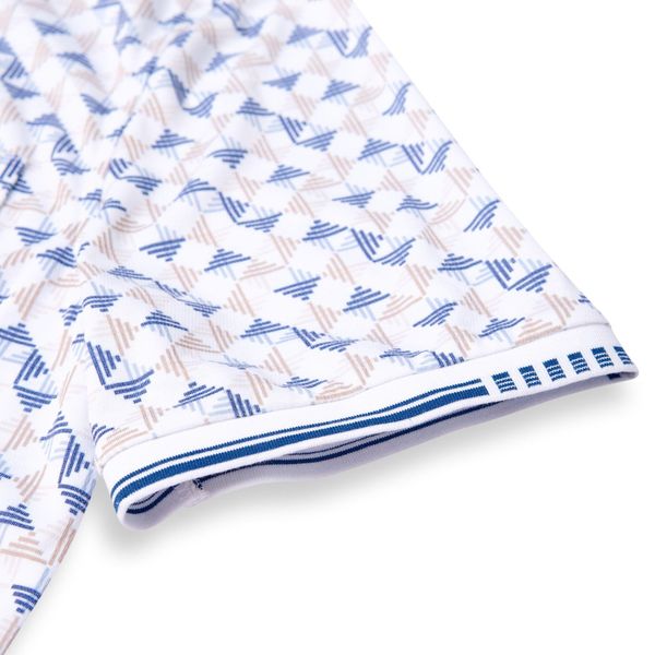 Áo Polo Regular Họa Tiết đẹp không chỉ đến từ thiết kế mà còn từ chất liệu vải