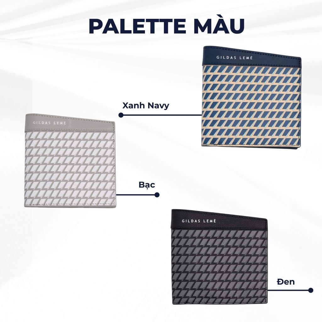 bảng màu Ví đựng tiền