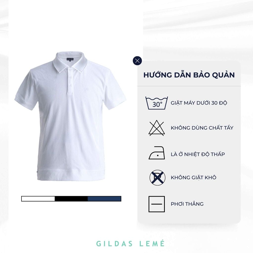hướng dẫn bảo quản áo polo gassin