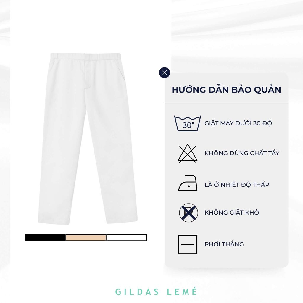hướng dẫn bảo quản quần dài chino