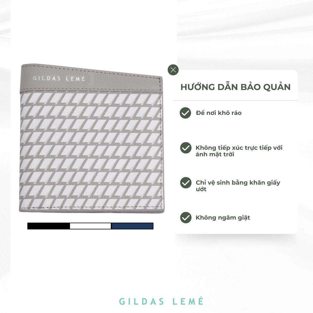 hướng dẫn bảo quản Ví đựng tiền