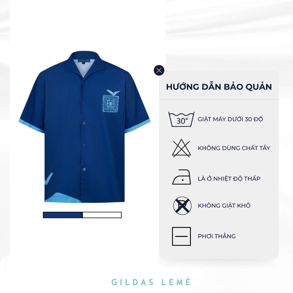 hướng dẫn bảo quản áo sơ mi nam blue stamp