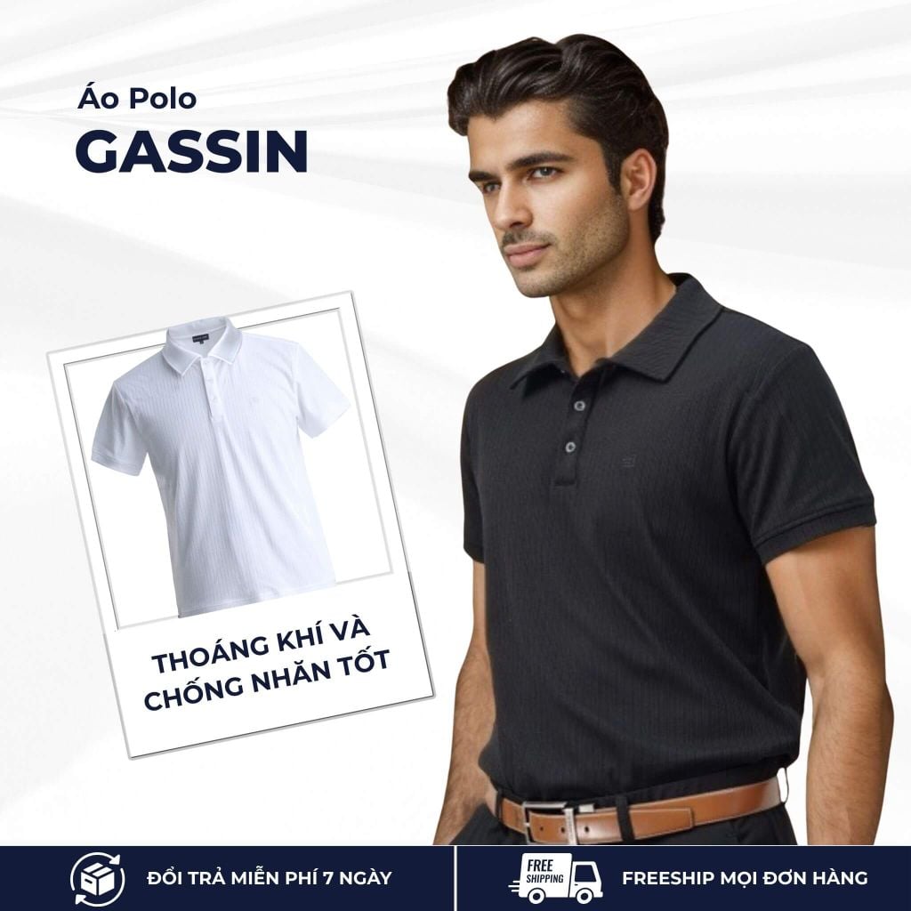 mô tả áo polo gassin