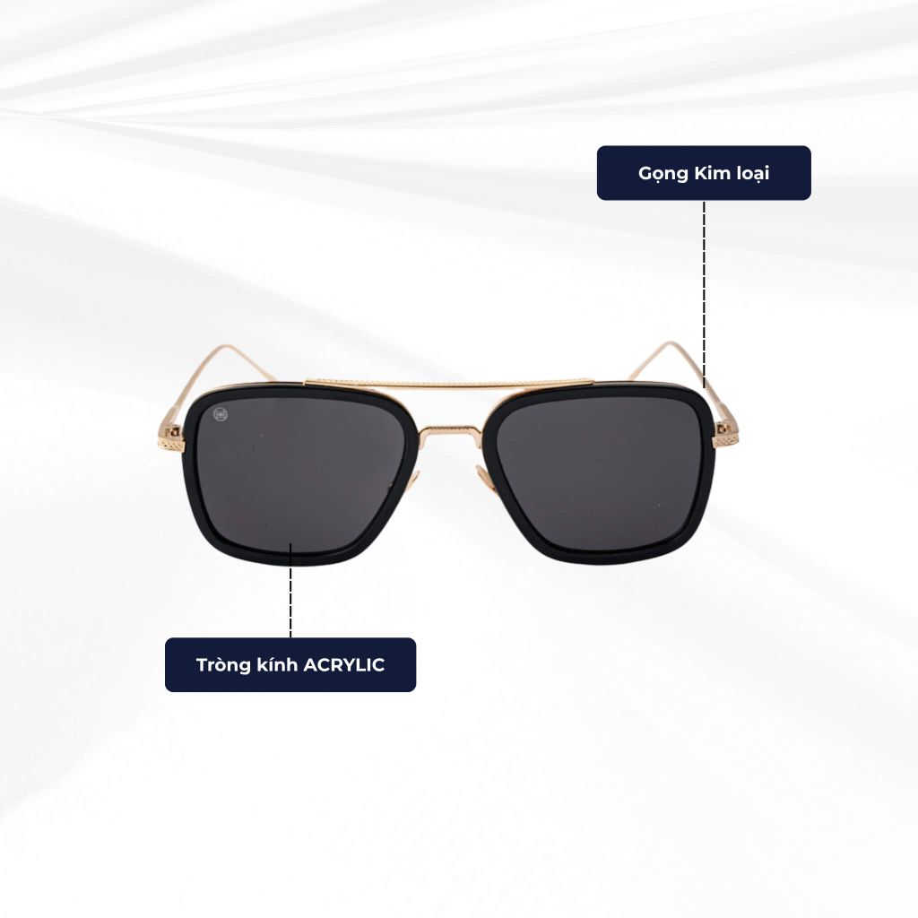 Mô tả chi tiết kính mát Metal