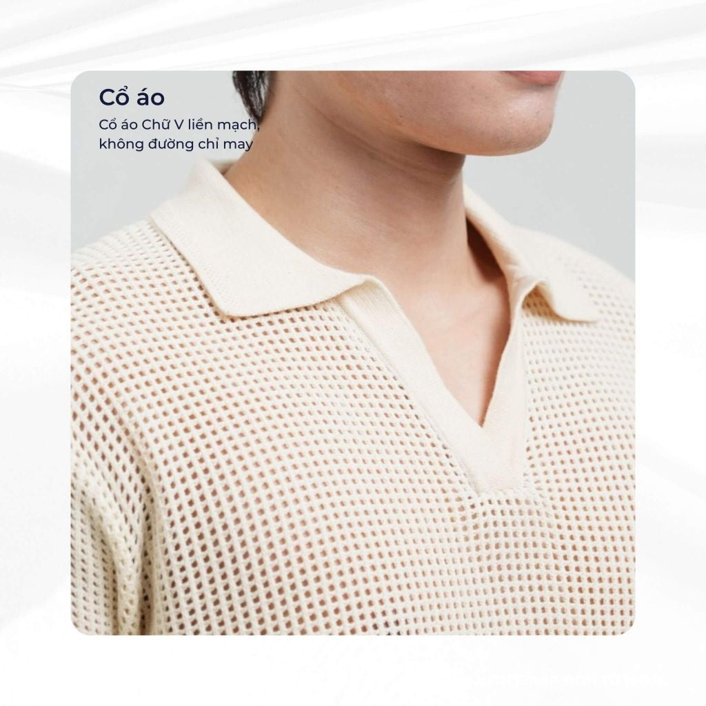 mô tả cổ áo polo palma