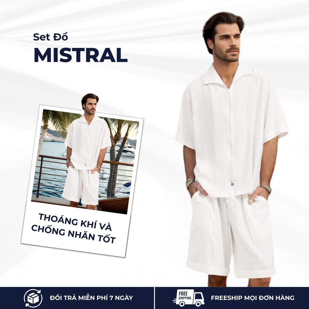 mô tả quần short mistral