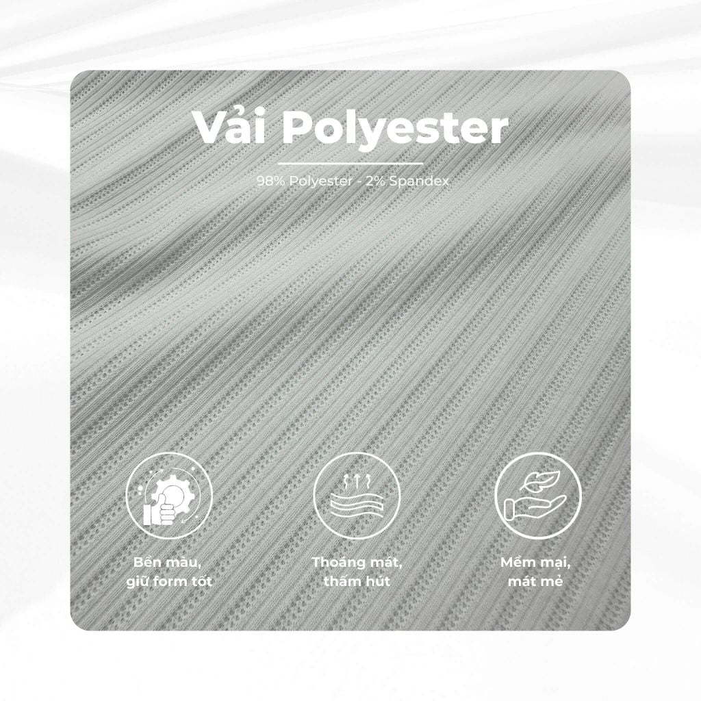 mô tả vải áo polo gassin