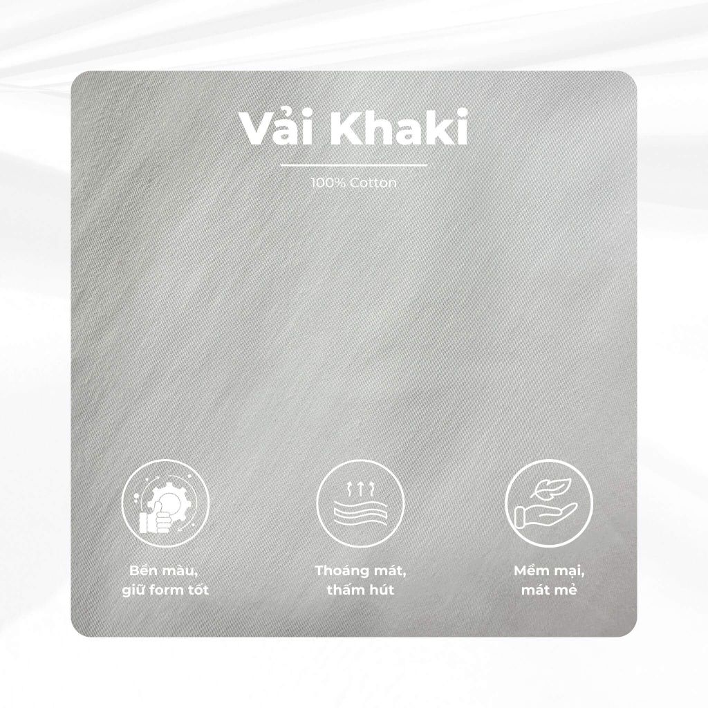 mô tả vải quần dài chino