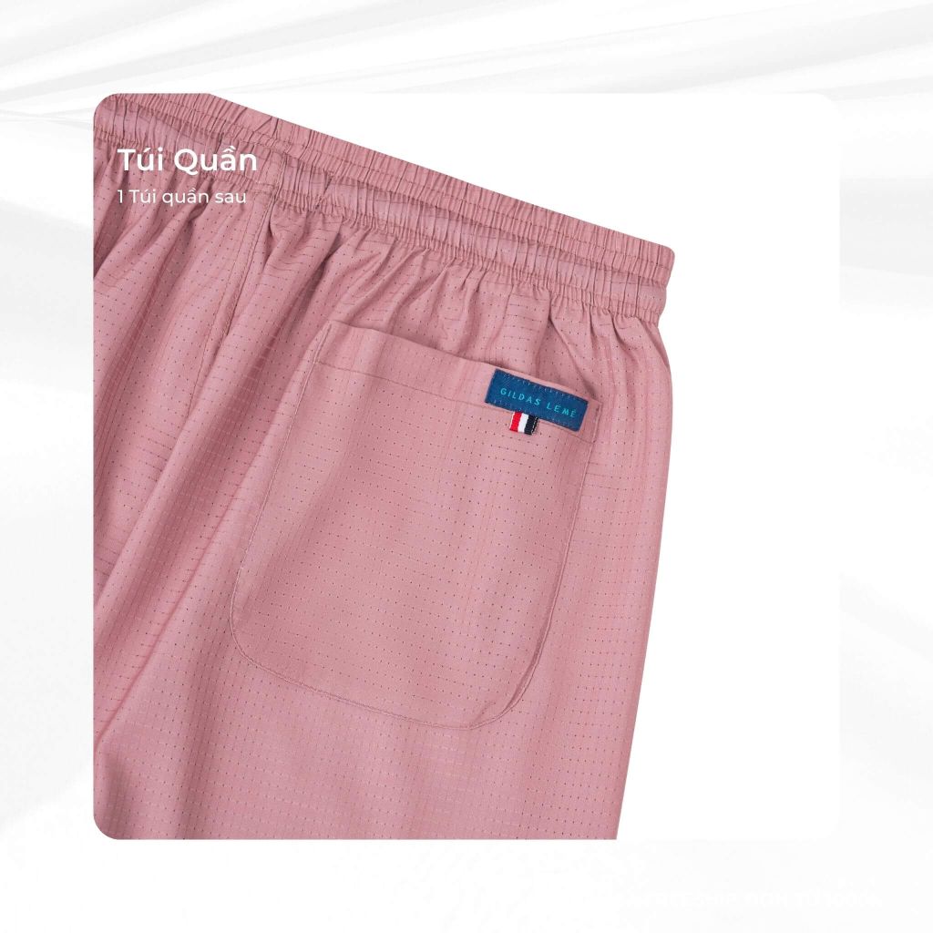 mô tả túi quần short nam Pink Paradise