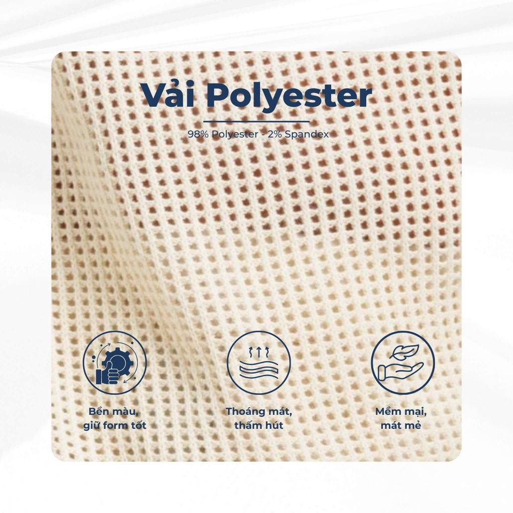 vải áo polo palma