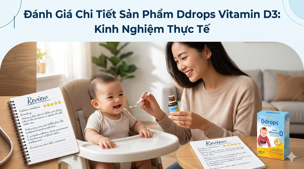 Đánh Giá Chi Tiết Sản Phẩm Ddrops Vitamin D3 Kinh Nghiệm Thực Tế