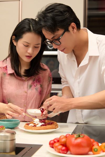 ảnh studio cho thuê bếp gia đình