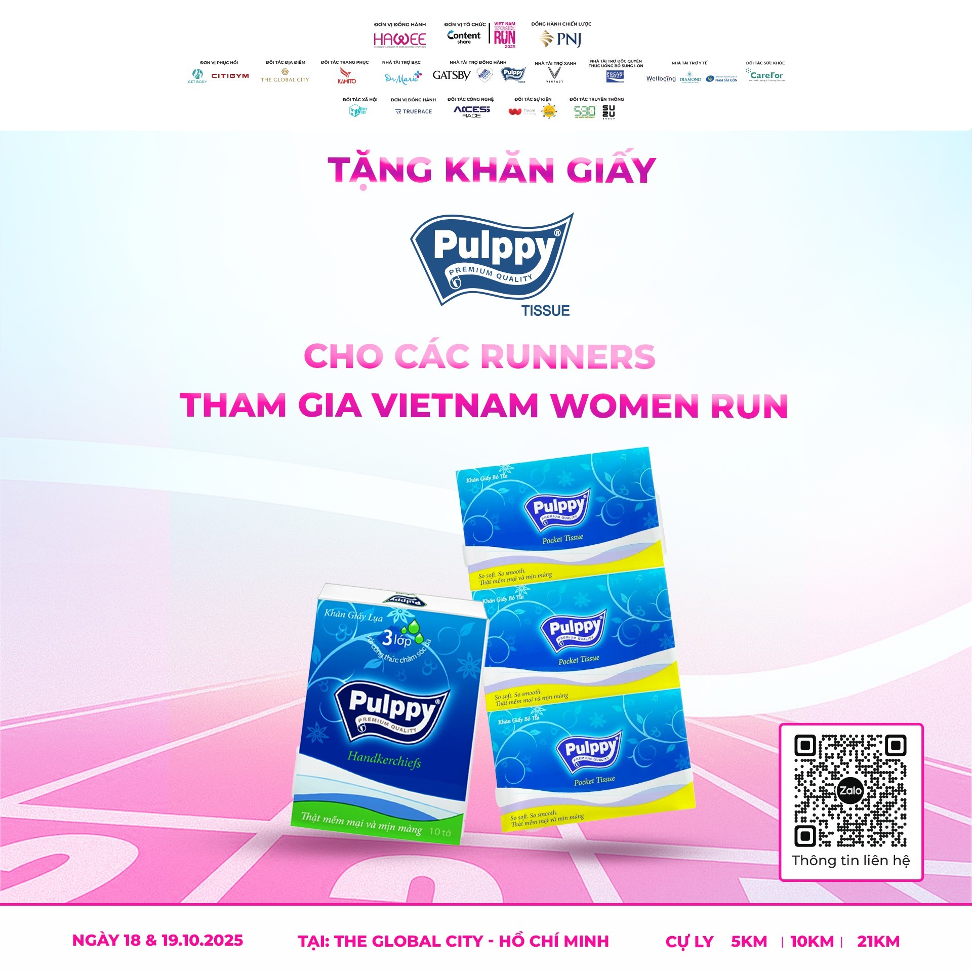 MỀM MẠI NHƯ PULPPY, LAN TỎA NĂNG LƯỢNG XANH CÙNG VIETNAM WOMEN RUN 2025