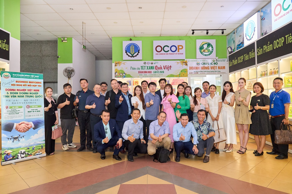 CLB Doanh Nông Việt Nam kết nối doanh nghiệp Việt Nam - Trung Quốc, thúc đẩy hợp tác nông nghiệp và thương mại song phương