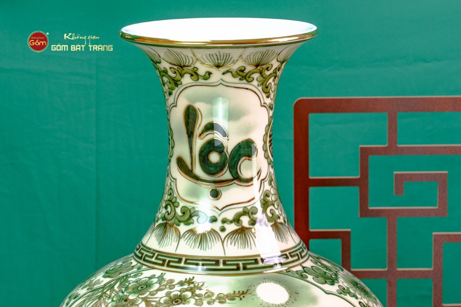 Tỏi Bình Huỳnh Bảo Vẽ Vàng Tài Lộc Thuận Buồm Xuôi Gió Mã Đáo Thành Công