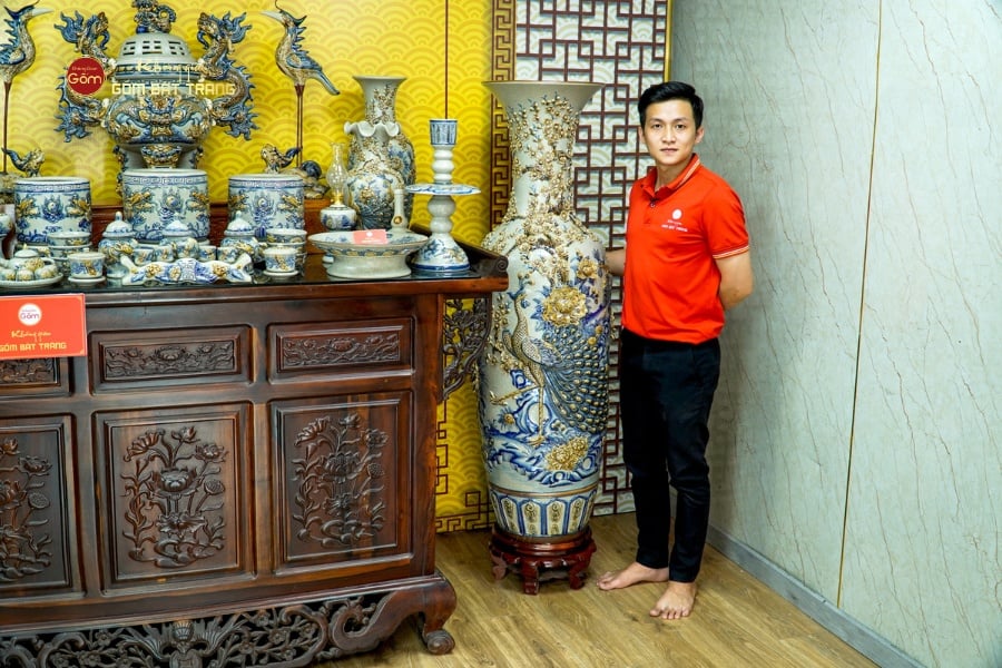 Bộ Đồ Thờ Gia Tiên (Hào Gia 30 Món) Men Rạn