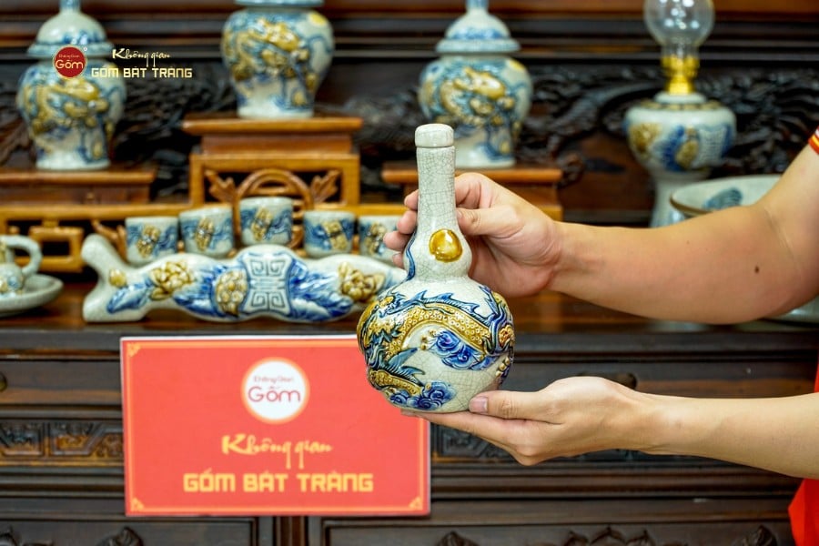 Bộ Đồ Thờ Gia Tiên (Cơ Bản 15 Món) Men Rạn