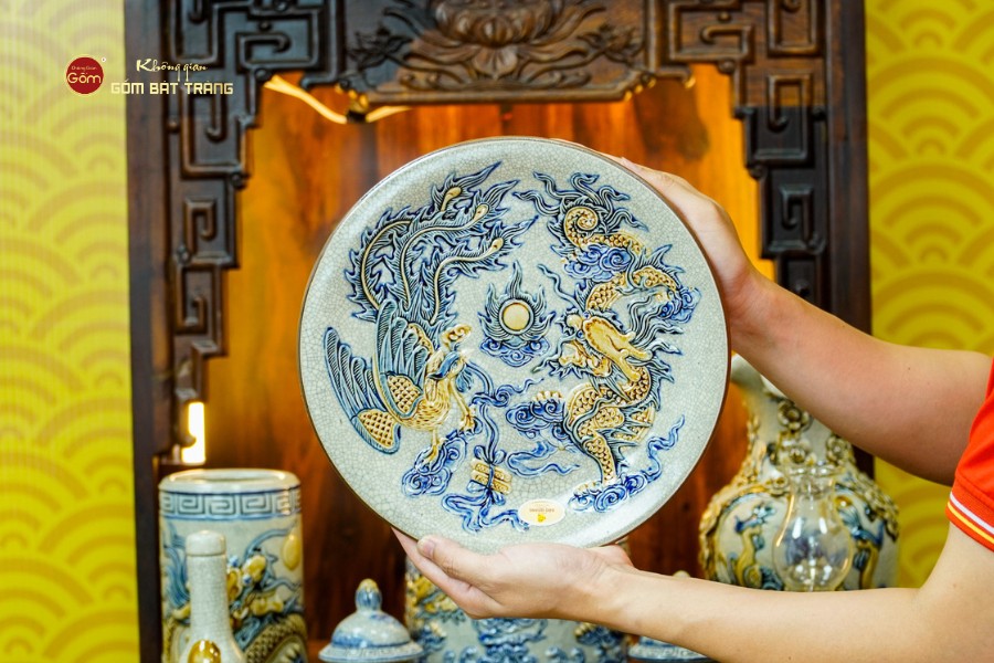 Bộ Đồ Thờ Thần Tài Thổ Địa (Cơ Bản 9 Món) Men Rạn