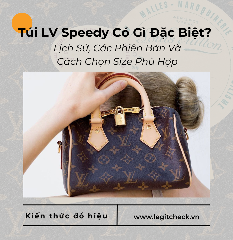 Túi LV Speedy Có Gì Đặc Biệt? Lịch Sử, Các Phiên Bản Và Cách Chọn Size Phù Hợp