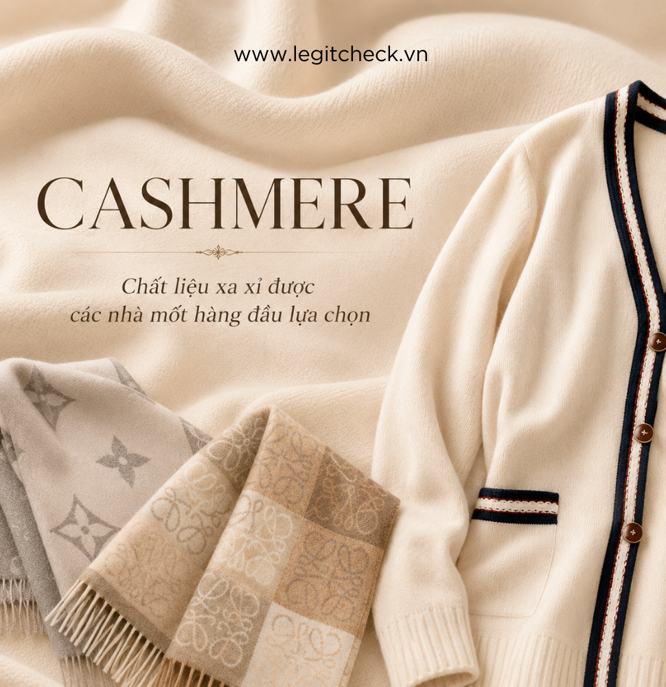Vải Cashmere: Chất liệu xa xỉ được các thương hiệu thời trang hàng đầu lựa chọn