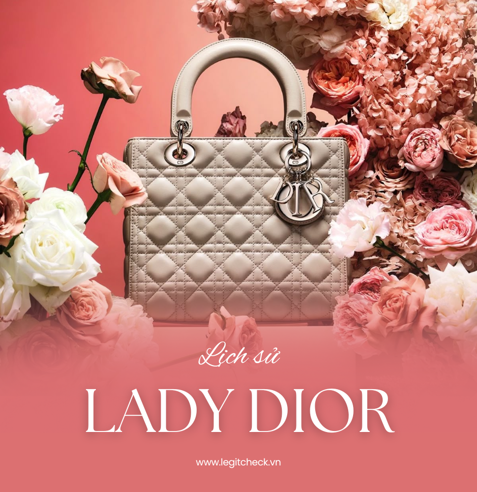 Lịch sử túi Lady Dior: Chiếc túi gắn liền với công nương Diana