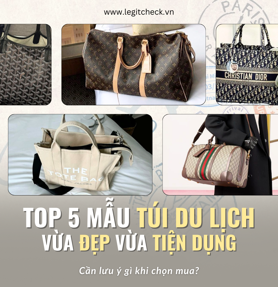 5 Mẫu Túi Du Lịch Đẹp và Tiện Dụng - Cần Lưu Ý Gì Khi Chọn Mua?