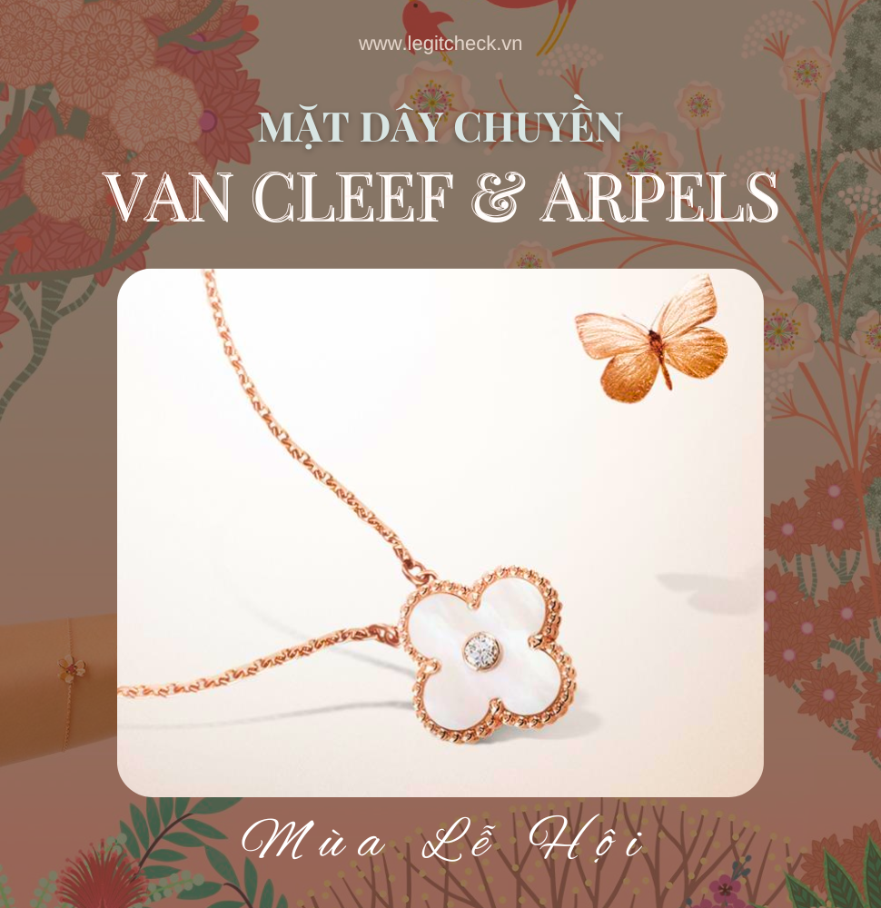 Tất tần tật về mặt dây chuyền Van Cleef & Arpels mùa lễ hội