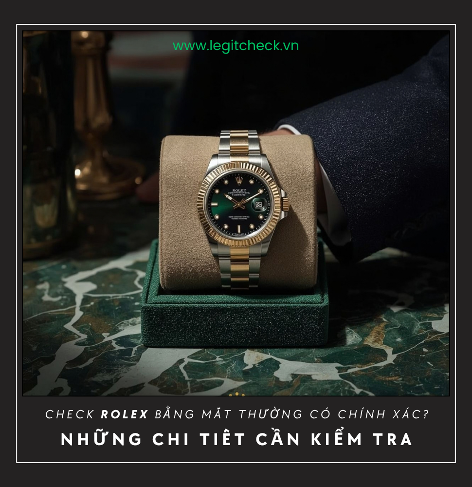 Check Rolex Bằng Mắt Thường Có Chính Xác Không? Các Chi Tiết Cần Kiểm Tra