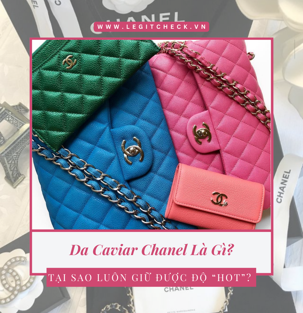 Da Caviar Chanel Là Gì? Vì Sao Túi Chanel Da Caviar Luôn Hot?