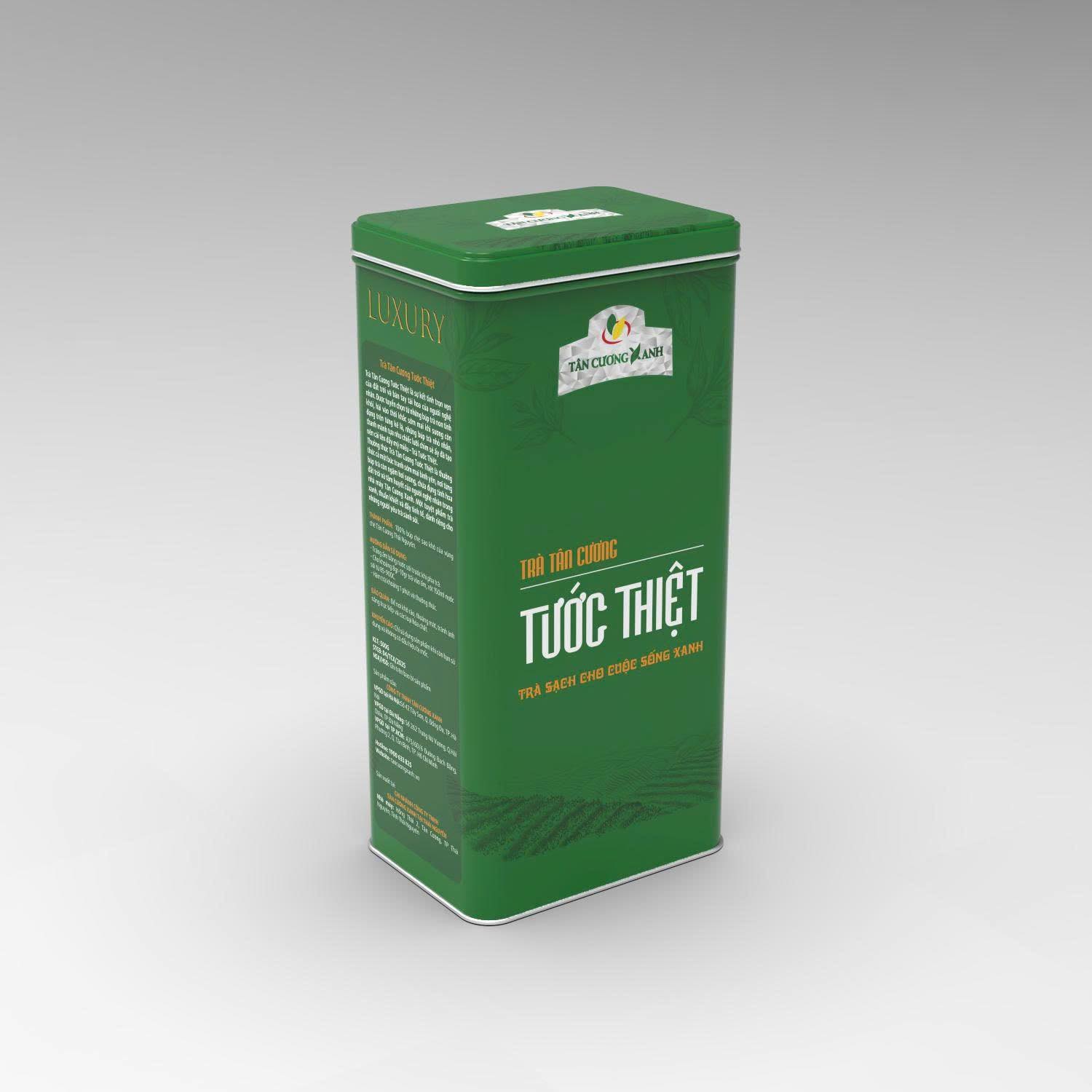 HỘP TRÀ TÂN CƯƠNG TƯỚC THIỆT 500g  Món quà tri ân Ngày Tết