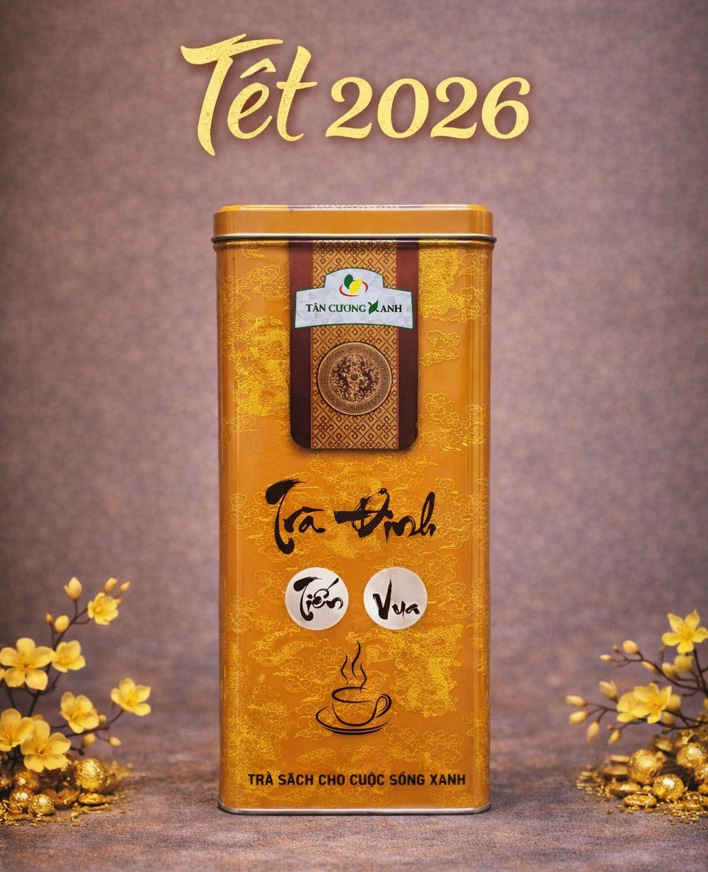 ✨ TRÀ ĐINH TÂN CƯƠNG XANH – THƯỢNG PHẨM TRÀ, QUÀ TẶNG SANG TRỌNG, Ý NGHĨA TẾT 2026 ✨