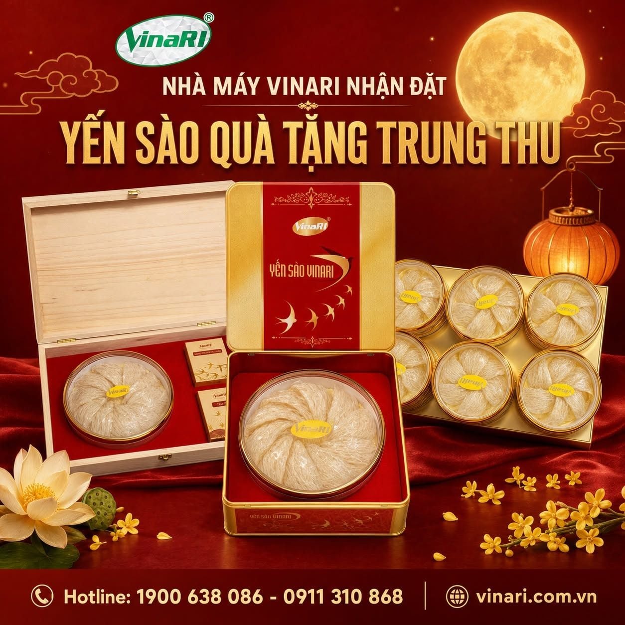 Tổ Yến Sào VinaRI – Món Quà Tặng Sức Khỏe Đẳng Cấp Và Ý Nghĩa Mùa Trung Thu 2026