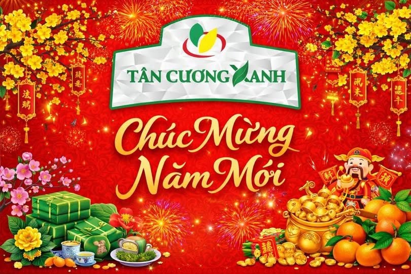 ✨ TÂN CƯƠNG XANH: GỬI TRỌN TÂM TÌNH – CHÚC MỪNG NĂM MỚI 2026 ✨