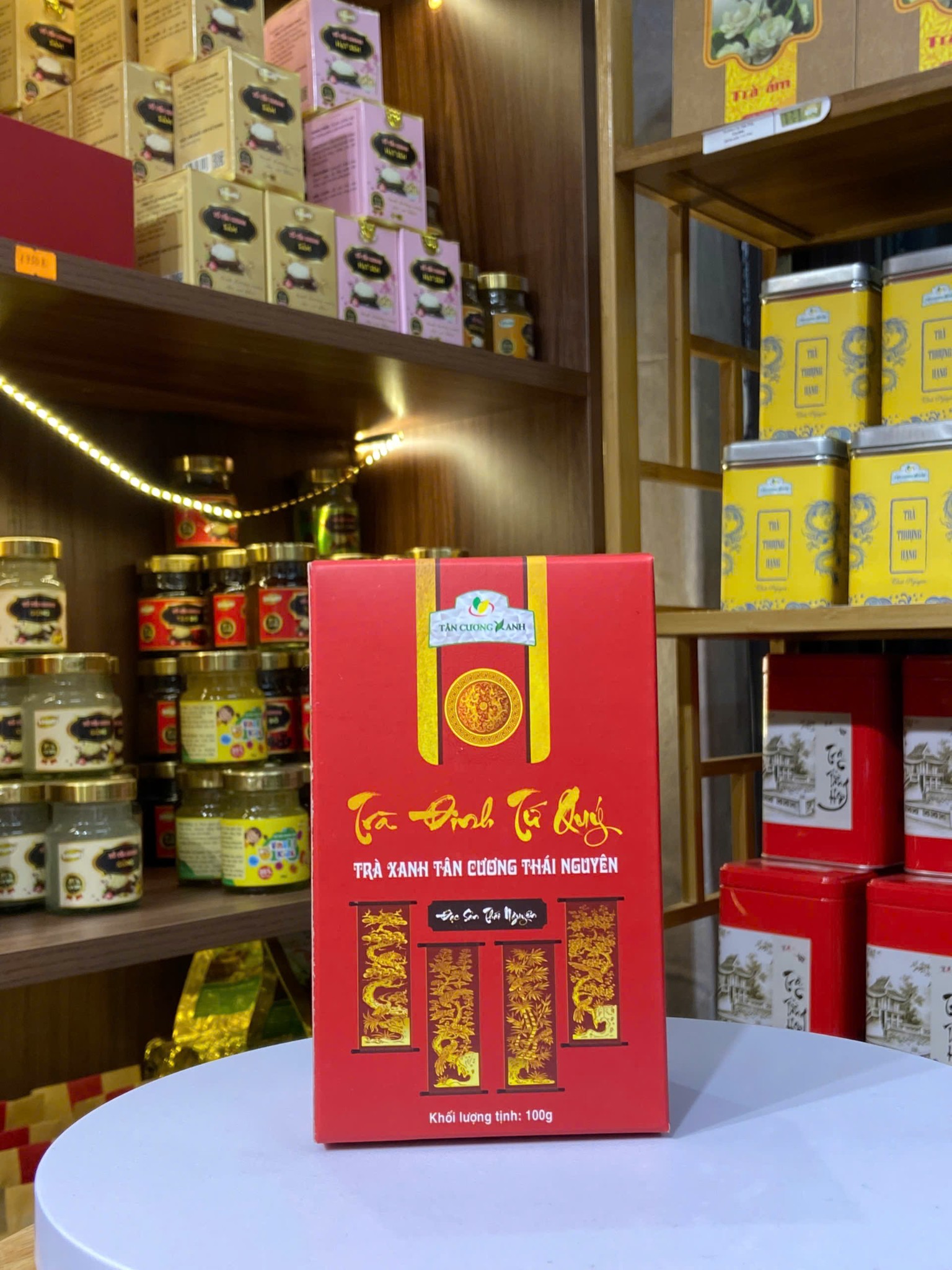 🌿 TRÀ ĐINH TỨ QUÝ 100G: NÉT TINH HOA VÀNG SON TRONG LÒNG THÁI NGUYÊN