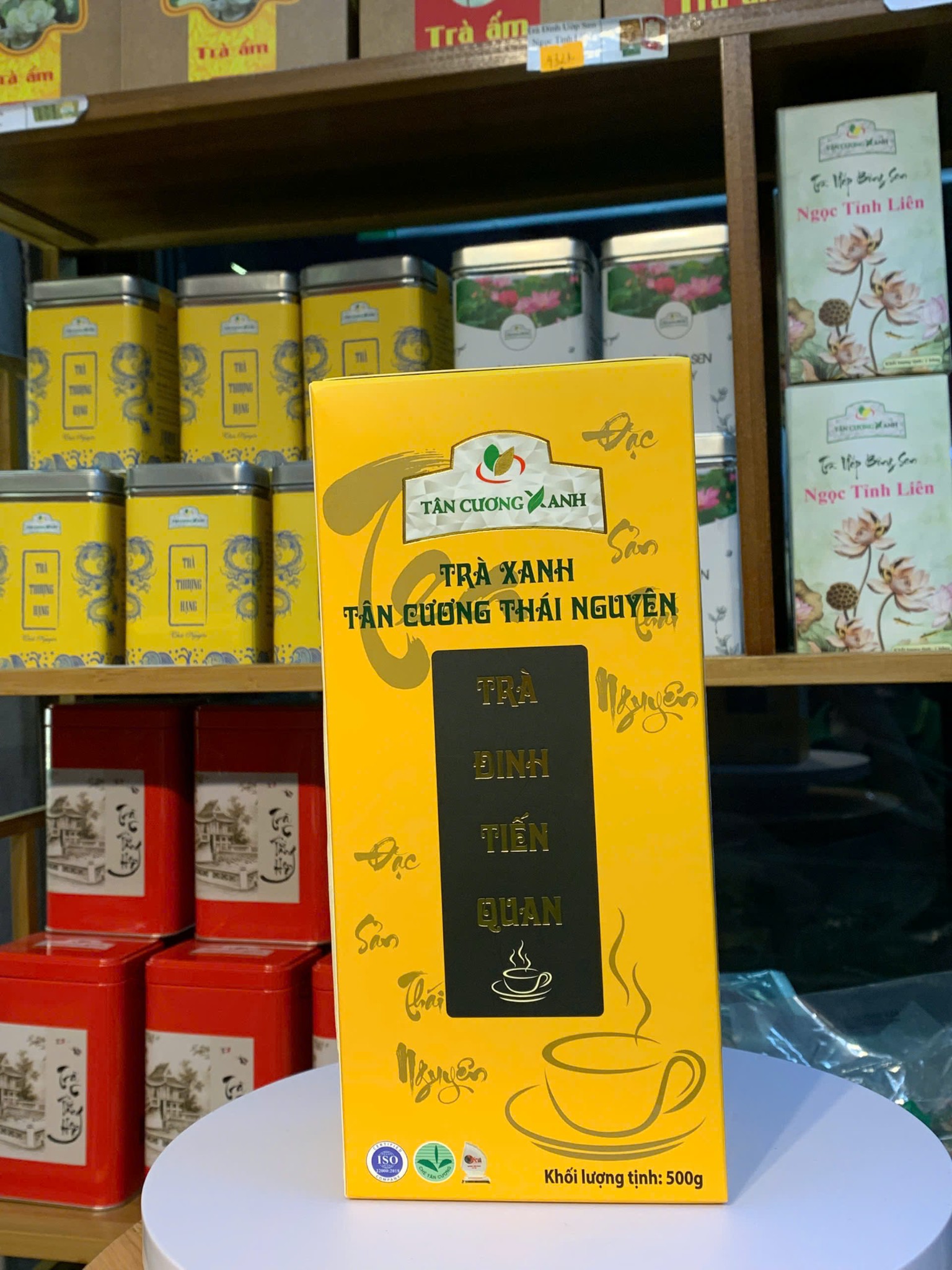 🍵 TRÀ ĐINH TIÊN QUAN 500G TÂN CƯƠNG XANH: TUYỆT PHẨM TINH HOA TỪ THỦ PHỦ TRÀ VIỆT