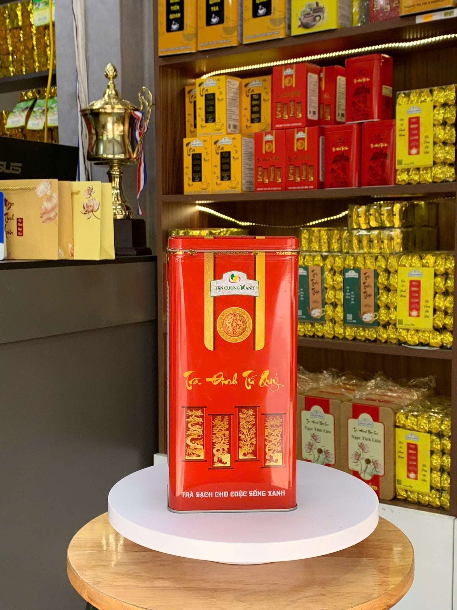 👑 TRÀ ĐINH TỨ QUÝ TÂN CƯƠNG XANH – KIỆT TÁC TRÀ VIỆT, ĐẲNG CẤP HOÀNG GIA!