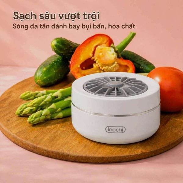 máy rửa rau