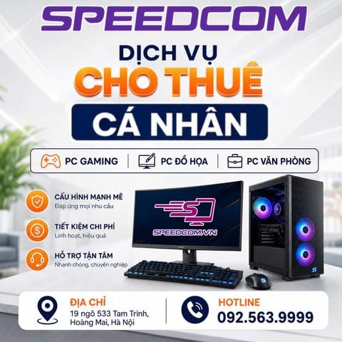 Dịch Vụ Cho Thuê PC Gaming, PC Đồ Họa Cấu Hình Cao Tại Hà Nội - SPEEDCOMPUTER