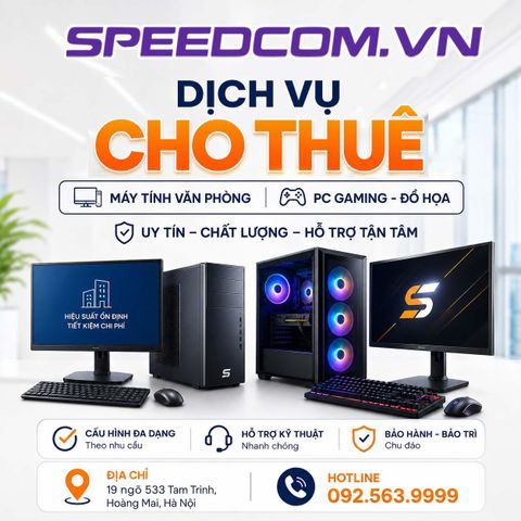Dịch Vụ Cho Thuê Máy Tính Văn Phòng, PC GAMING, PC Đồ Họa Uy Tín Tại Hà Nội