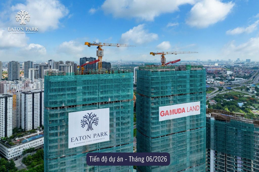 Eaton Park – Thông Tin Dự Án Và Tiến Độ Xây Dựng Mới Nhất 2026