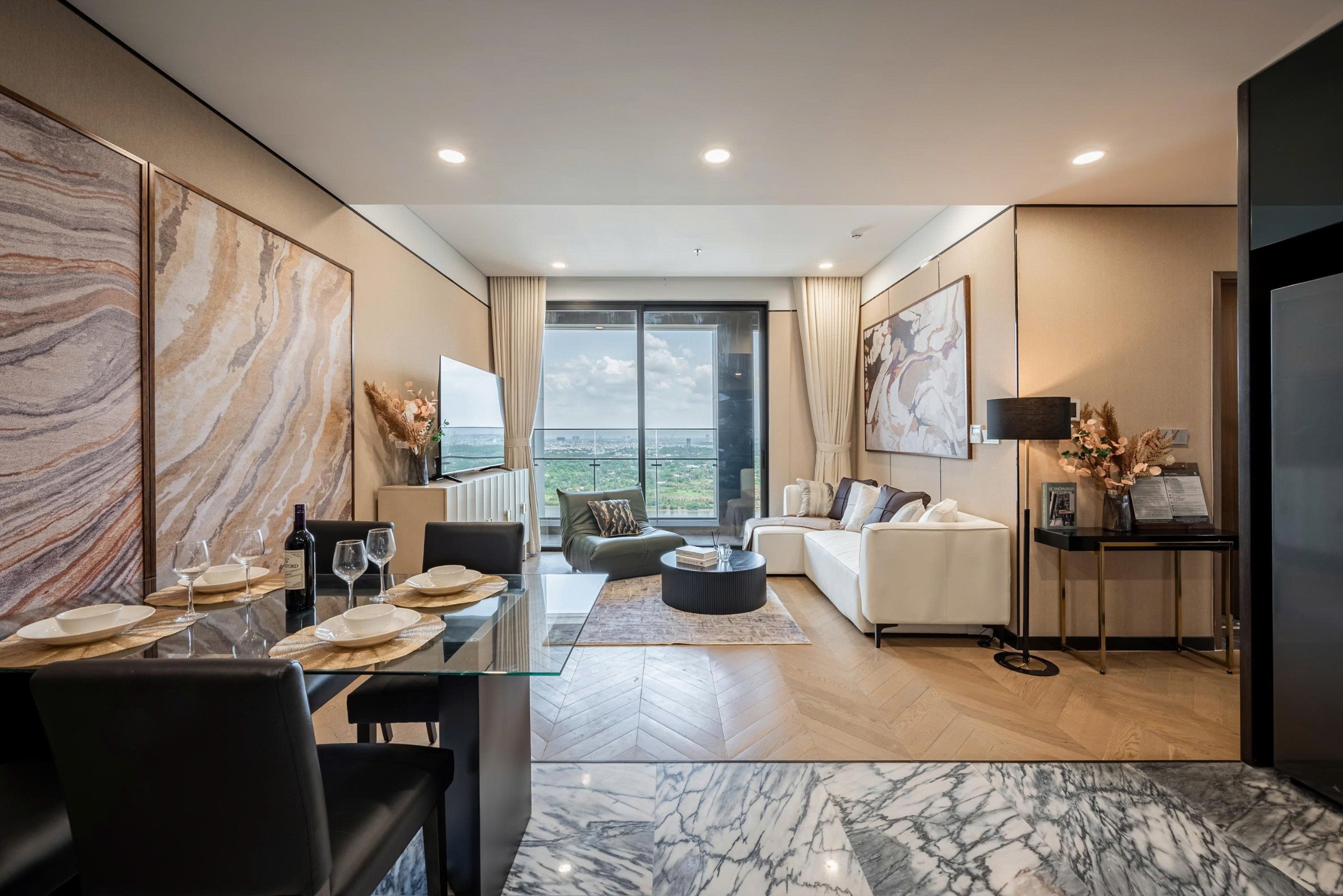 Cho thuê căn hộ Lumiere Riverside Quận 2 view sông thoáng mát