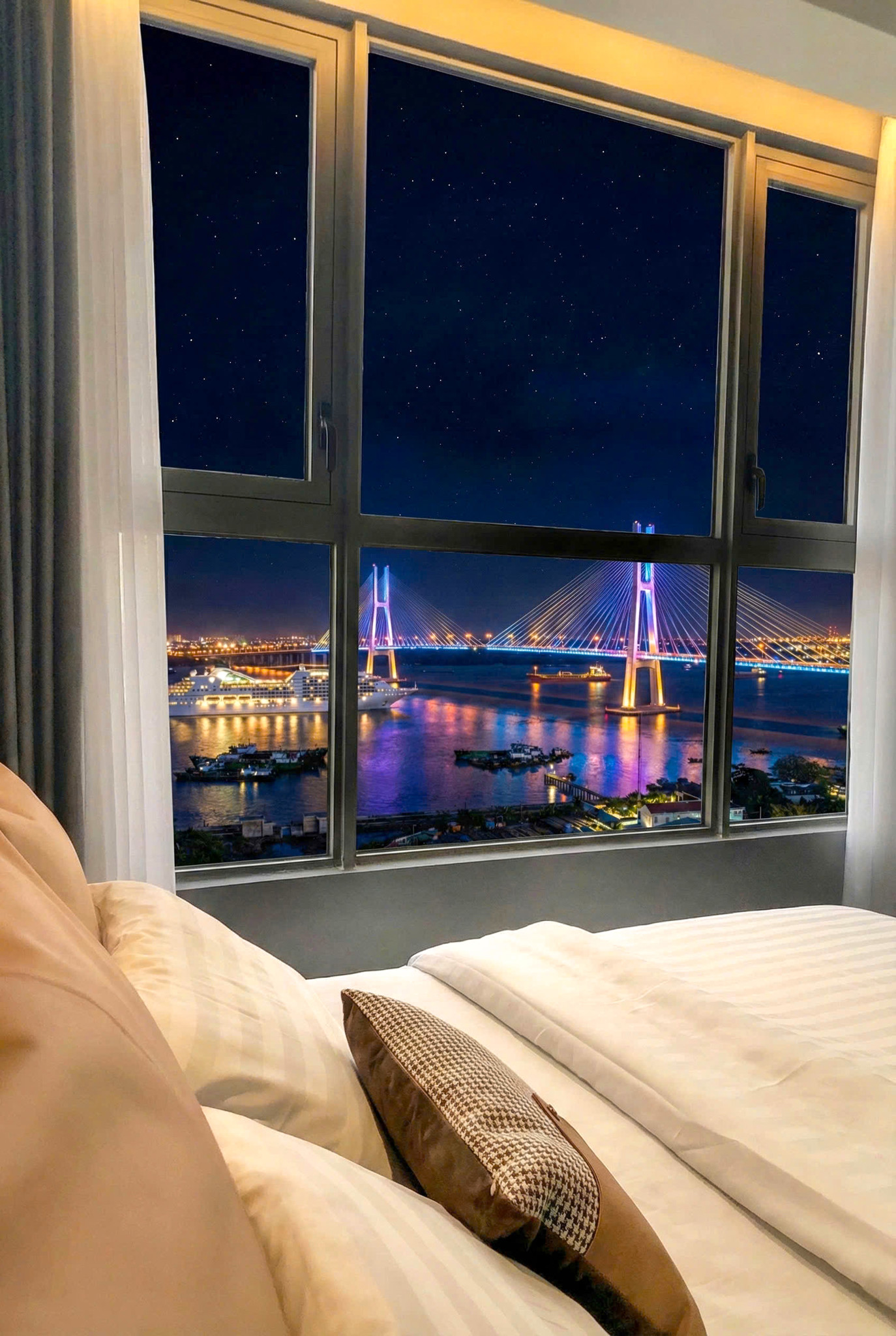 Căn hộ sẽ sở hữu View cầu Phú Mỹ 2 lung linh