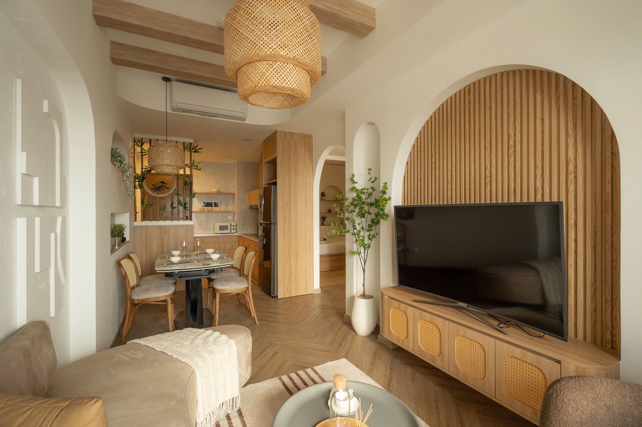 Căn hộ cao cấp tại dự án SOHO 100 Cô Giang trung tâm Quận 1