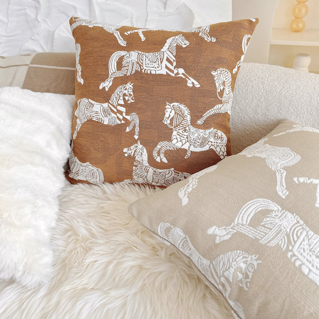 Gối tựa trang trí cao cấp Luxury vintage jacquard