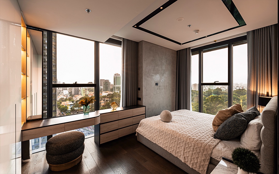 Căn hộ Grand Marina Saigon 2PN cho thuê nổi bật với gu thẩm mỹ và thiết kế nội thất sang trọng